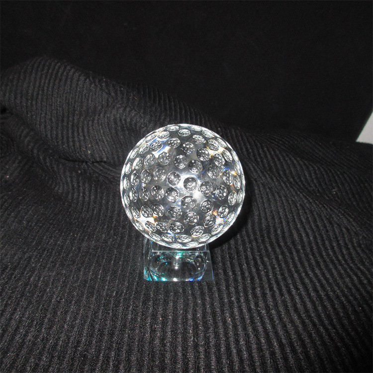 厂家供应精品水晶喷砂篮球定制刻字批发零售