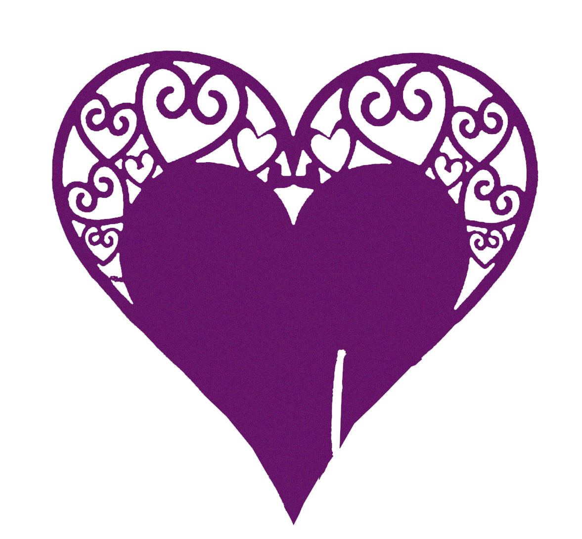 销亚马逊 爱心席位卡 激光镂空小卡片装饰纸插卡心形杯卡深圳批发