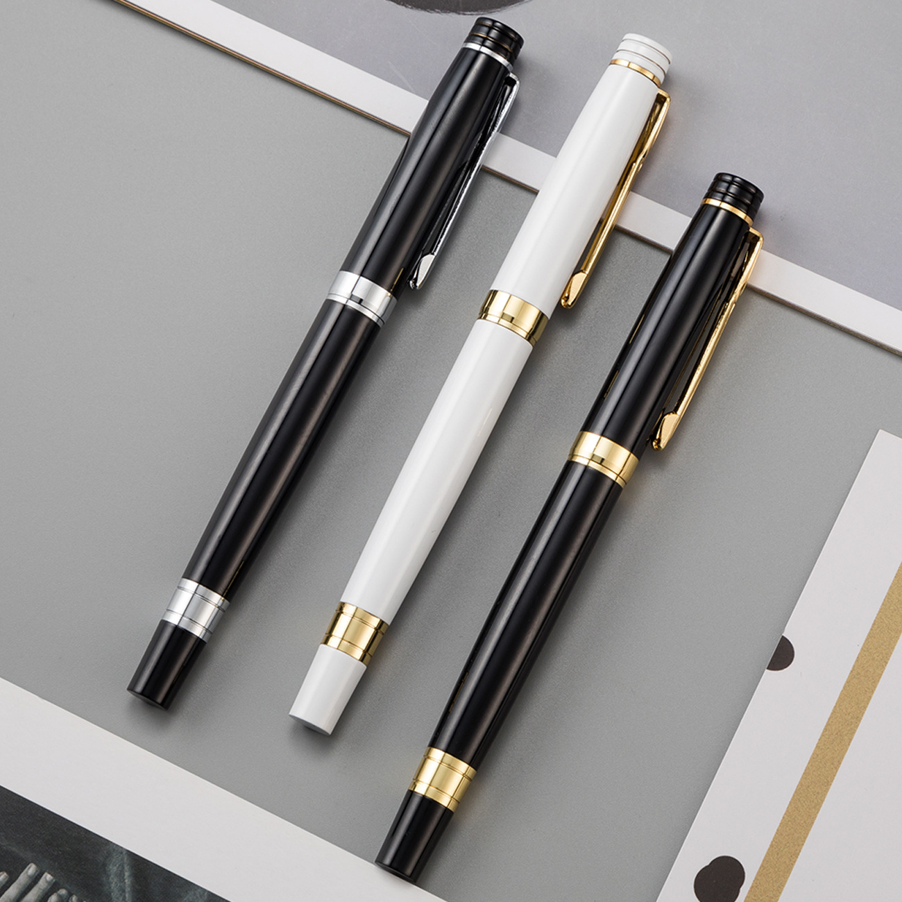 厂家批发 金属签字笔pen宝珠笔金属广告礼品笔 定制企业logo