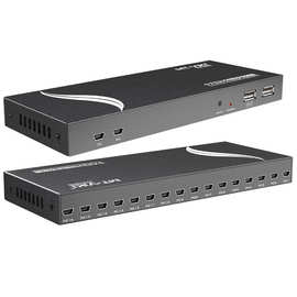 迈拓维矩km1016u电脑dnf多开同步器1控16口usb鼠标键盘同步控制器