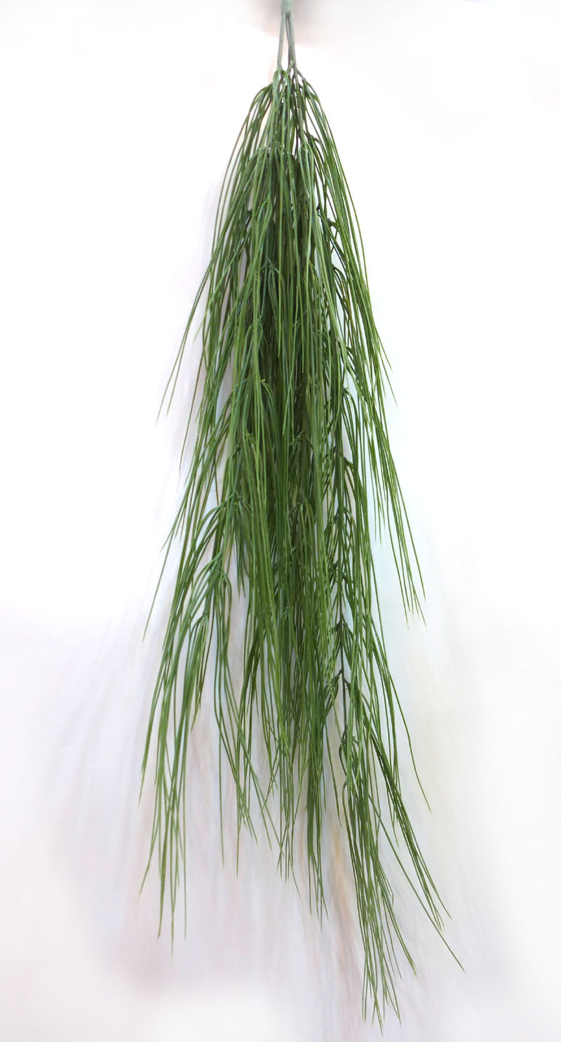 仿真植物藤条 龙尾草鹿角叶垂柳葱草空气草 仿真花藤植物墙壁挂