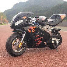 2021全新款趴赛小型摩托车跑车电启动 49cc迷你摩托车小跑车汽油