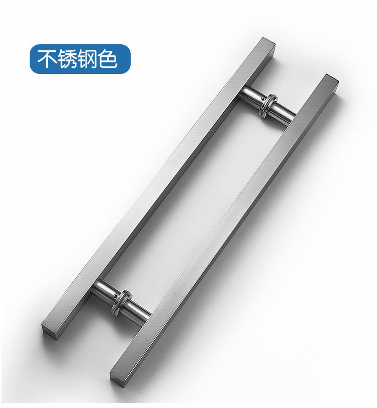 玻璃门拉手不锈钢门把手方管推拉门地弹门ktv大门大拉手厂家