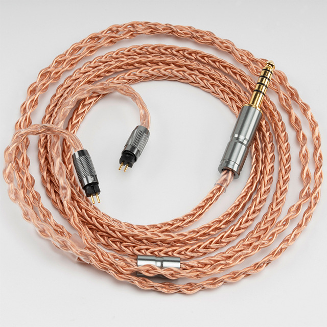 单晶铜耳机升级线舒mmcx078双针253544