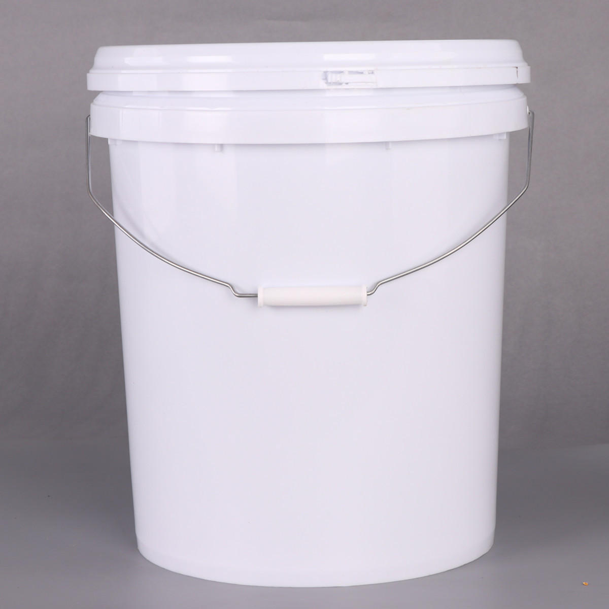 10升带盖圆形塑料桶 10l涂料化工食品包装桶防冻液桶厂家批发