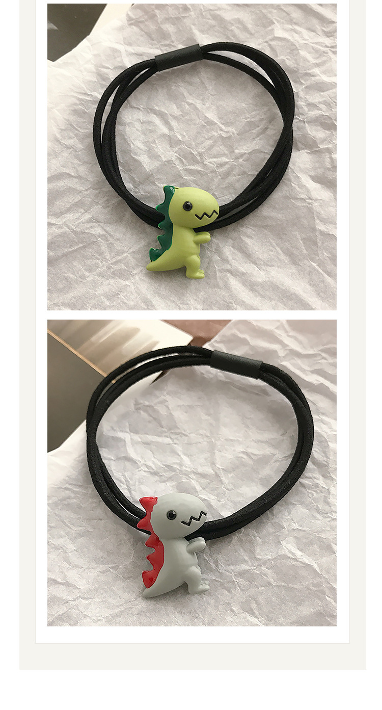 日韩卡通可爱小恐龙发圈发绳个性头绳皮套简约扎头发橡皮筋女发饰