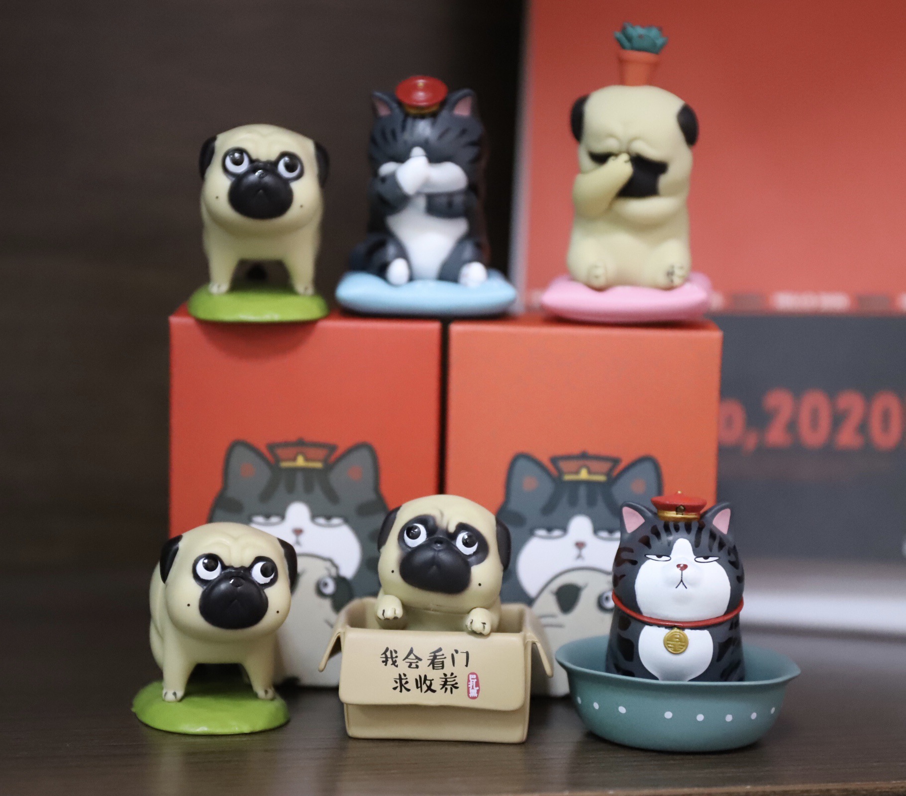 吾皇巴扎黑日常趣味盲盒吾皇万睡万岁盒蛋公仔手办摆件礼物盲袋