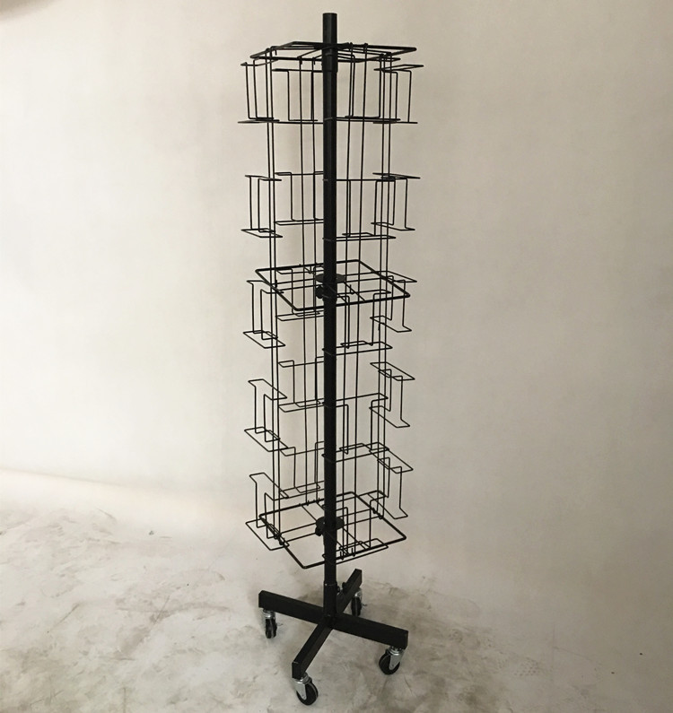 领行五金货架落地明信片展示架多功能架子佛山货架厂家批量定制