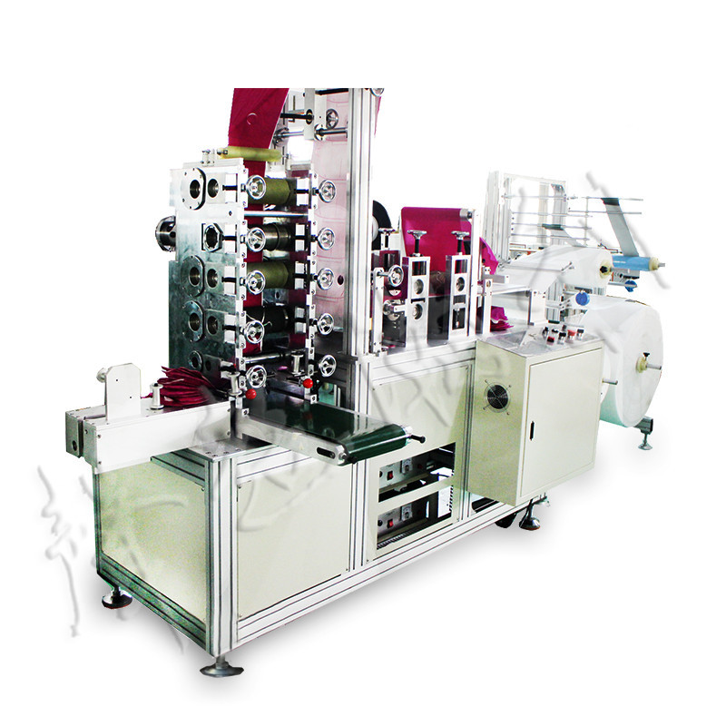 鸿达 布料折叠口罩化纤布保暖口罩机防尘防雾霾对折口罩机械设备