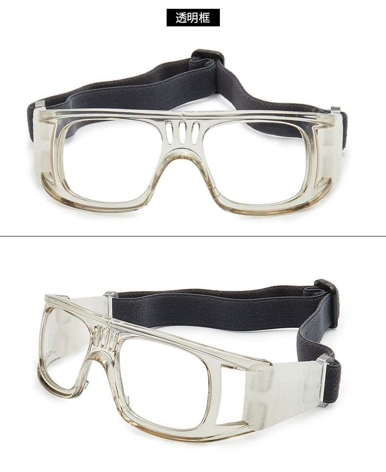 尚美尼防雾防撞爆冲击护目镜羽毛球足球打篮球运动眼镜可配近视