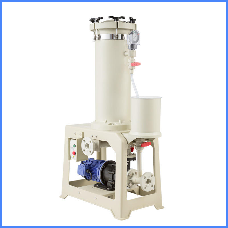 厂销电镀设备过滤机 盛泽镀镍镀铜镀银废水处理小型化学液过滤机