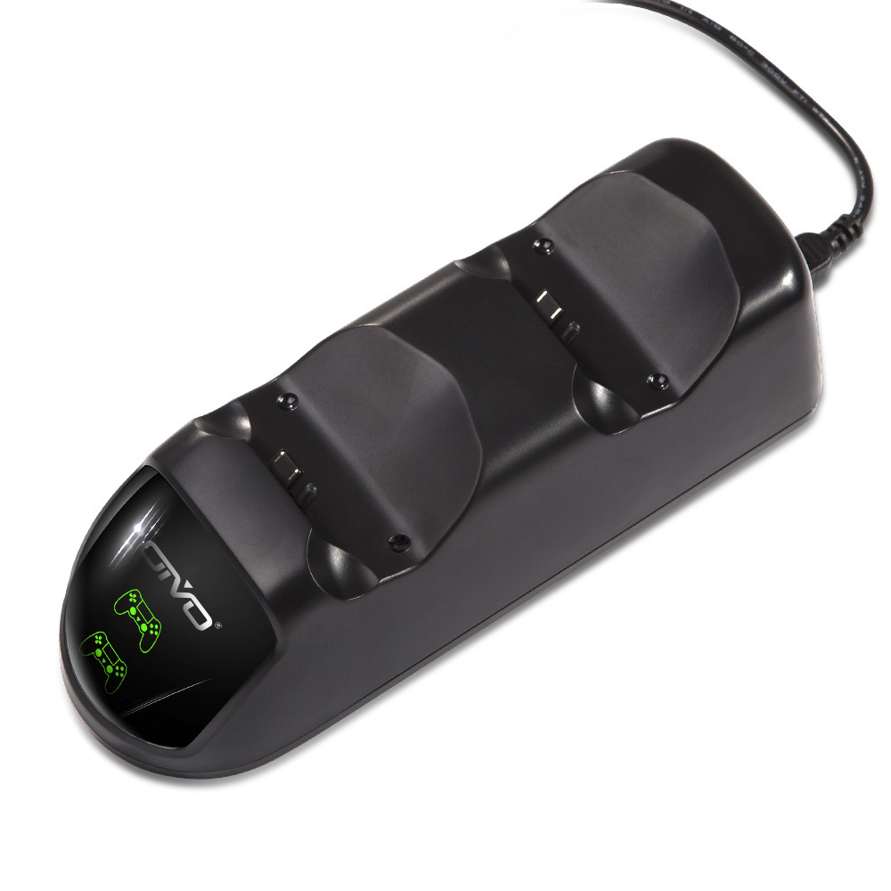 现货dobe ps4游戏手柄座充ps4slimpro手柄双充ps4手柄充电器