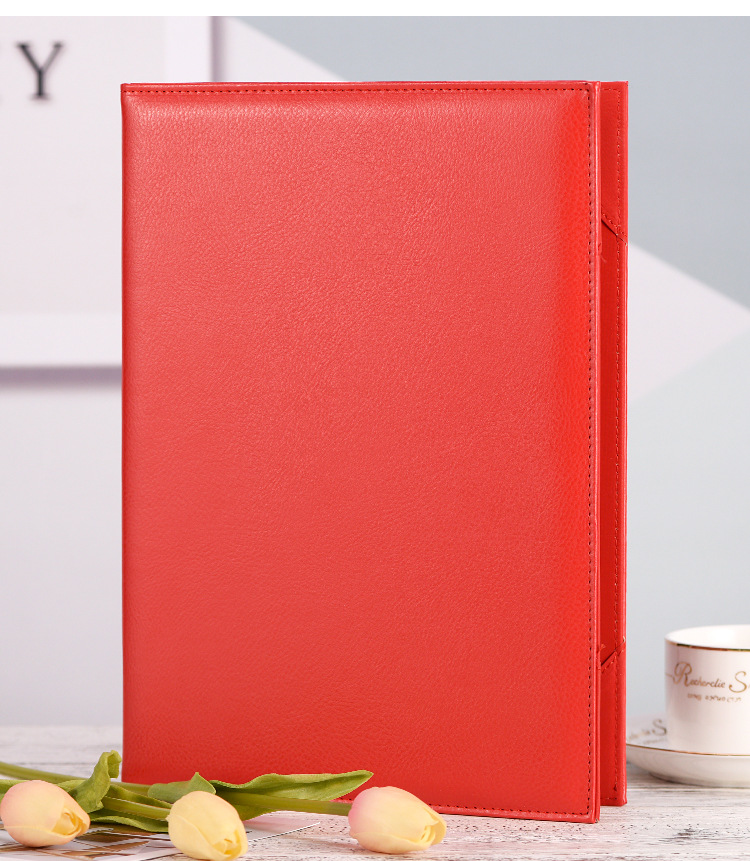 签约本演讲致辞本诗歌朗诵夹a3a4空白证书套商务合作协议文件夹