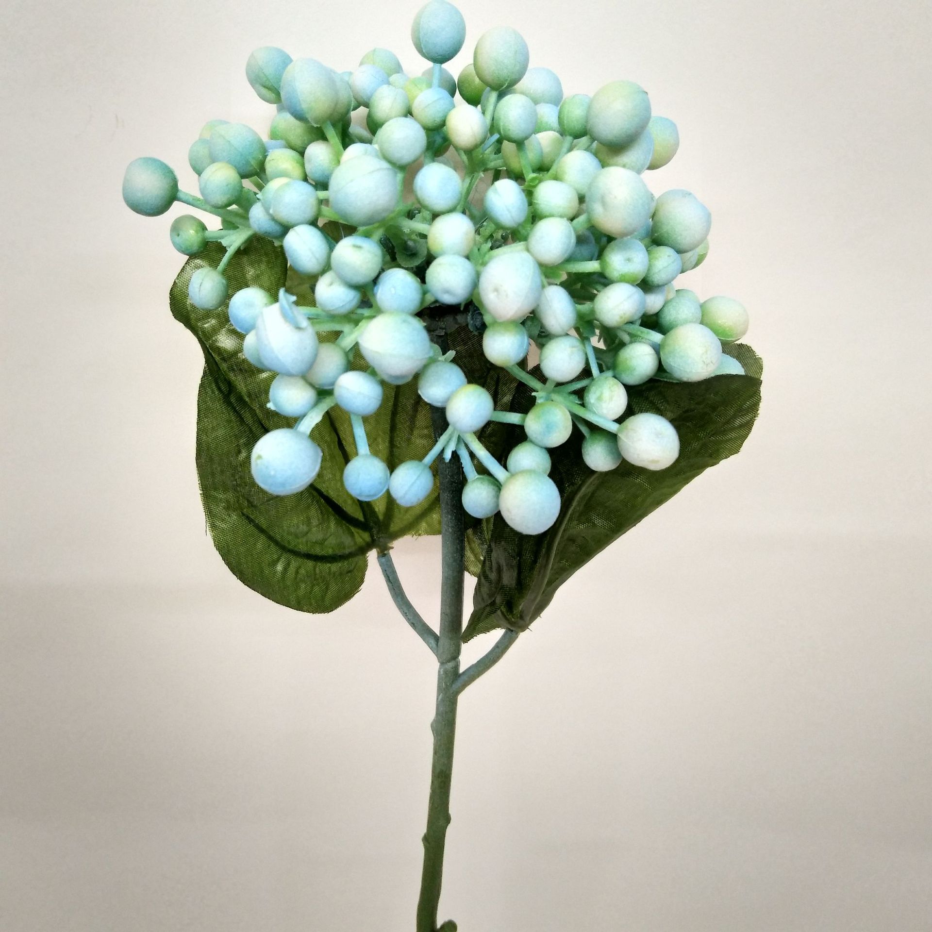 仿真花37头冰岛情人果果实装饰花卉客厅餐桌落地花瓶树枝卧室插花