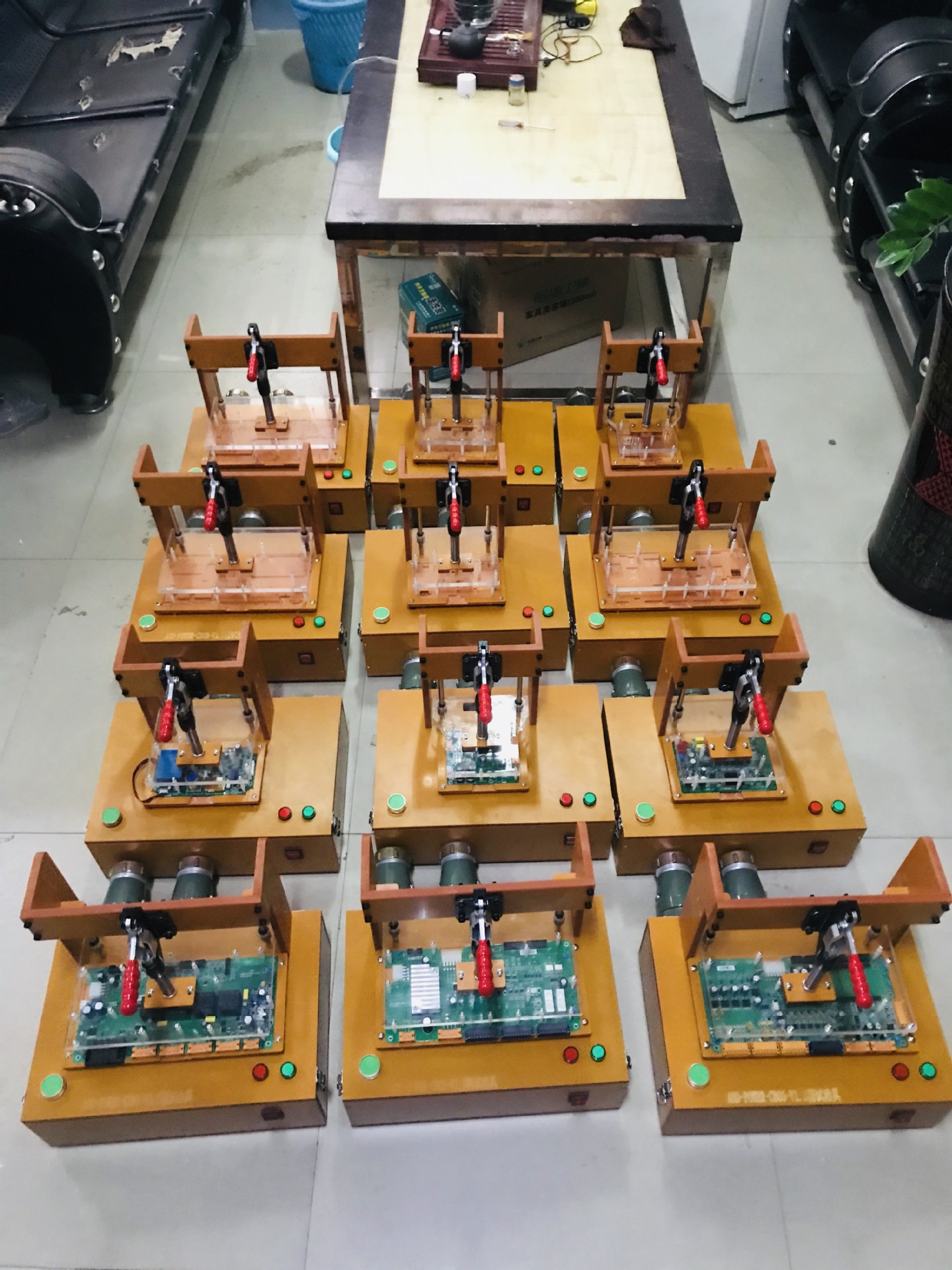 pcb功能测试架治具 电源板模块测试架 消防测试架工装夹具定制