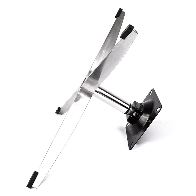 厂家直销铝合金四星脚底座 沙发椅休闲椅底座 可旋转四爪沙发底座