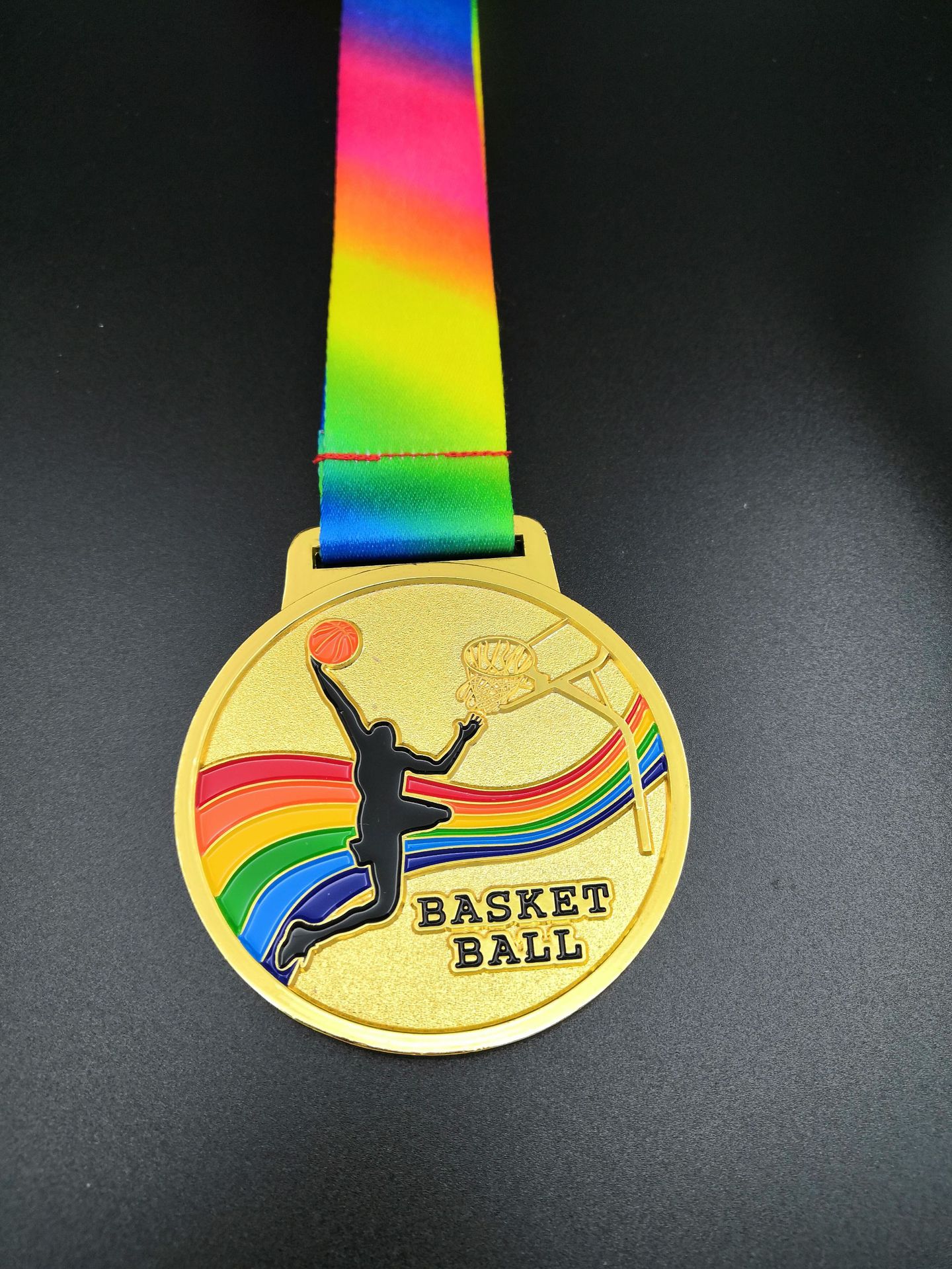 金属奖牌挂牌学生运动会比赛冠军奖 金银铜奖品马拉松纪念奖