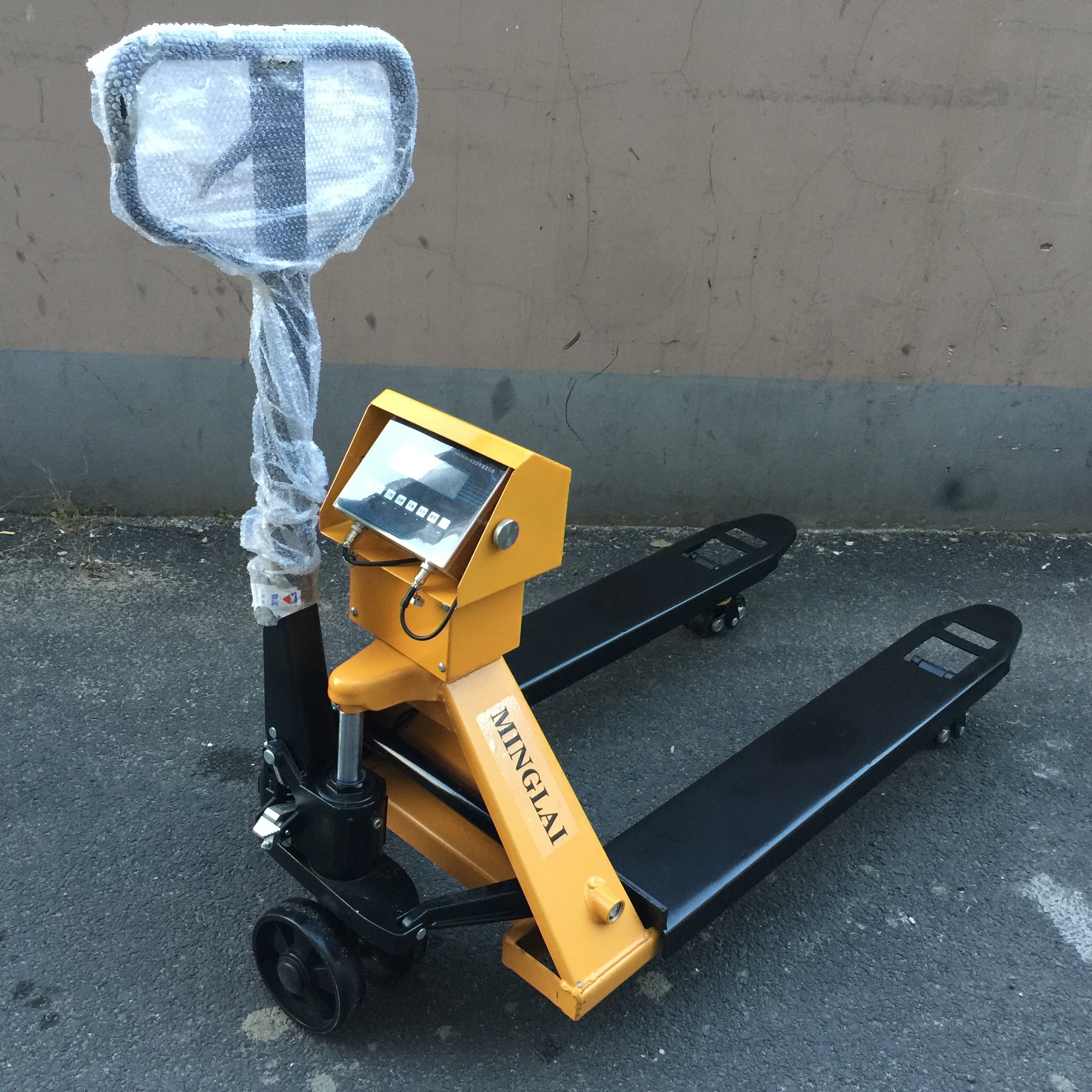 电子防爆叉车秤 涂料厂专用搬运叉车称 本安型2t防爆搬运车秤