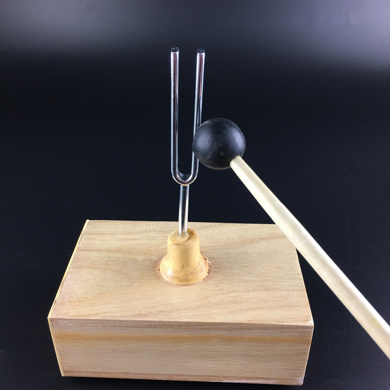 小学科学 中学 科学 物理实验器材 声学 512赫兹音叉带共鸣箱