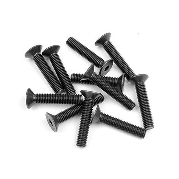 高强度螺丝_din7991 12.9级 氧化发黑 高强度平杯螺丝 - 阿里巴巴