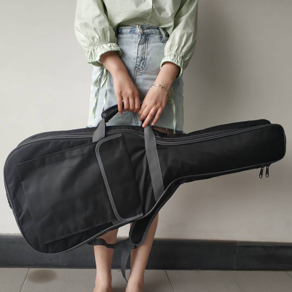 吉他乐器配件38寸黑色加棉吉他包 手提肩背吉他琴包乐器收纳袋