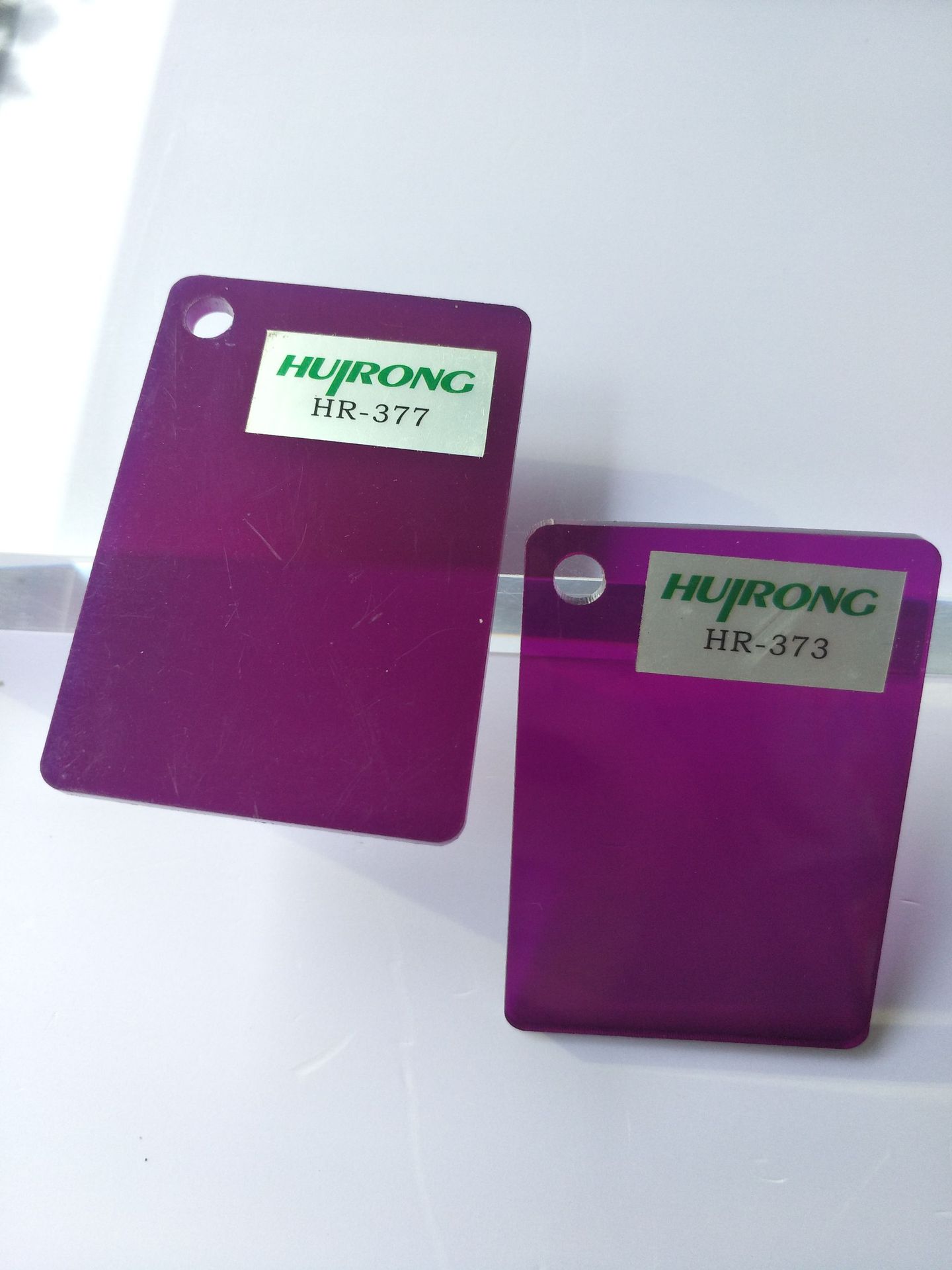 亚克力浇筑颜色板紫色透明紫3mm大量现货厂家直销