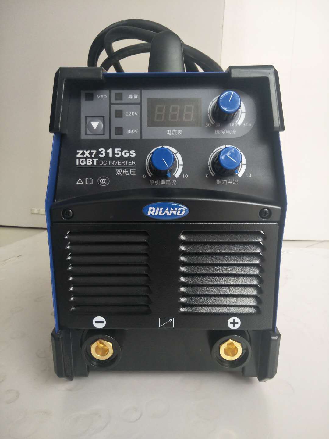 瑞凌zx7-315gs电焊机工地工厂专用机 220v380v双用焊机