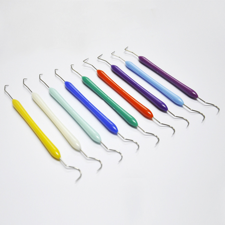 一次性双头探针 不锈钢牙探针 塑料口腔探针 专用双头探针