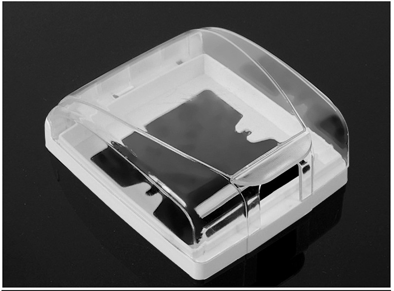 86型暗装开关插座防水盒户外厨房浴室防溅防尘外罩优质原料防溅盒