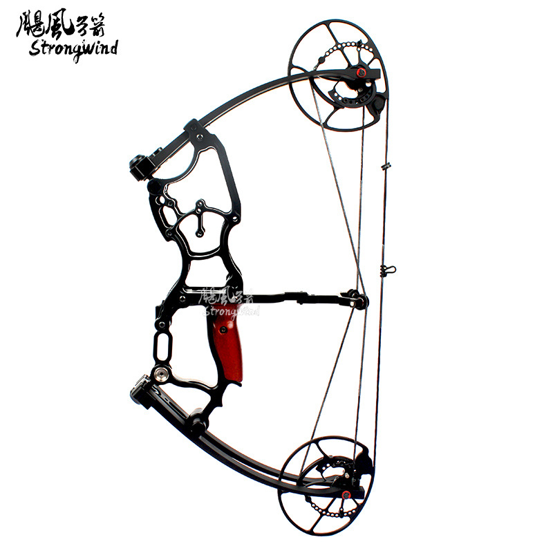 魅影三角弓 复合滑轮弓 弓箭射箭器材 短轴距复合弓箭器材 铝合金