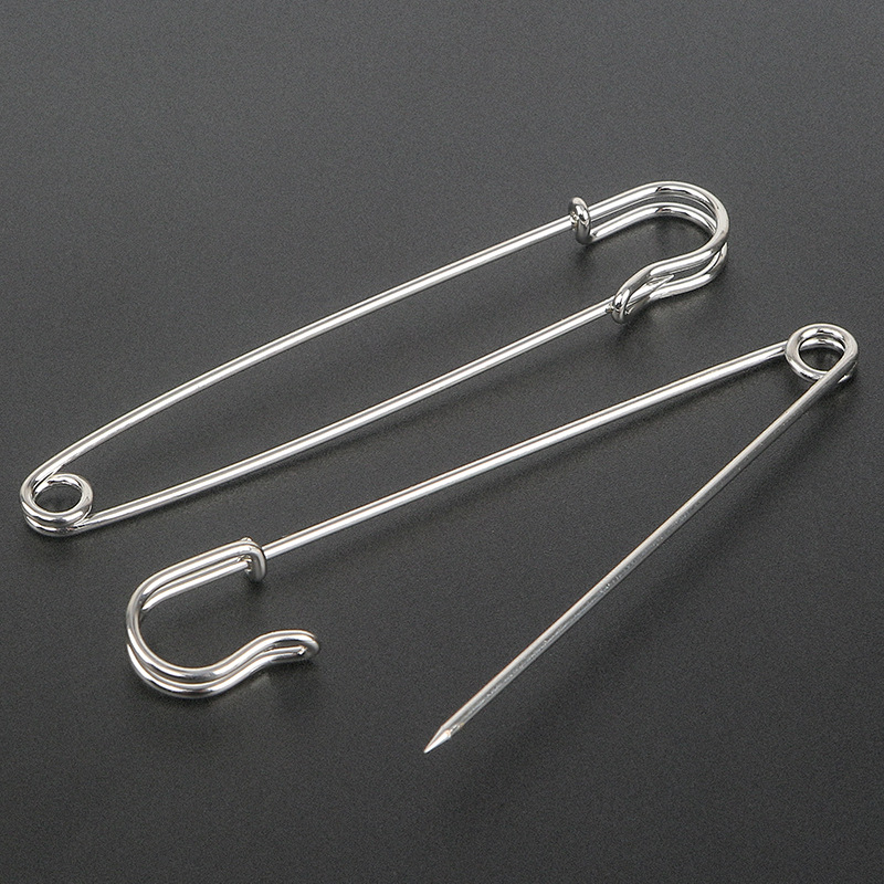 大头别针加厚别扣安全别针加粗大号毛衣扣针加硬胸针披肩别针