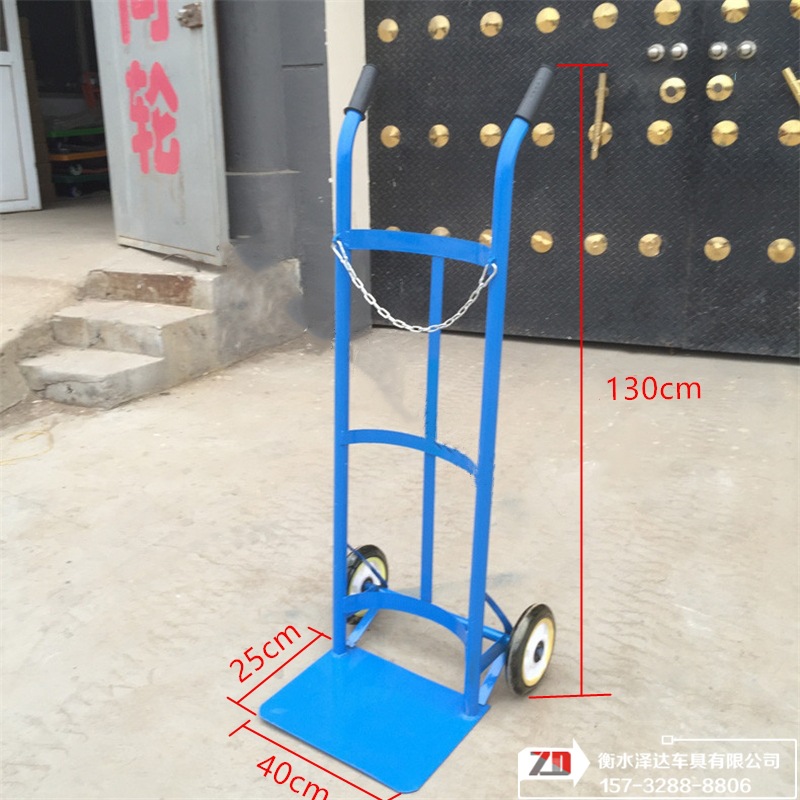 氧气瓶乙炔瓶手推车钢瓶搬运车液化气罐推车气瓶两轮推车厂家价格