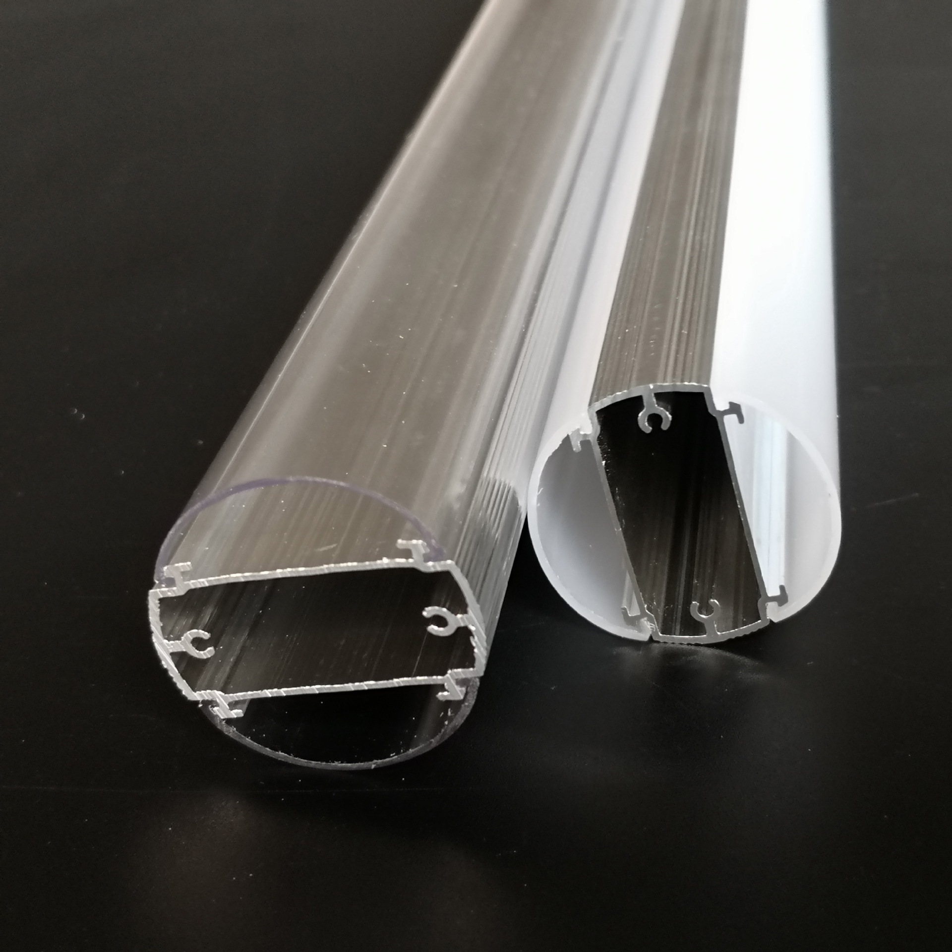 t10双面发光铝塑管 led灯箱广告灯 t10双面灯管外壳 可打螺丝固定