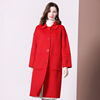 Two-sided woolen coat 2019 winter new pattern Popular Easy Show thin Mid length version Overknee Single breasted Split ends coat Two-sided woolen coat 2019 winter new pattern Popular Easy Show thin Mid length version Overknee Single breasted Split ends coat