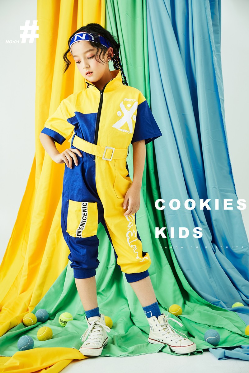 新品韩版潮童拍照衣服6-8岁时尚儿童摄影服装影楼女童艺术照写真