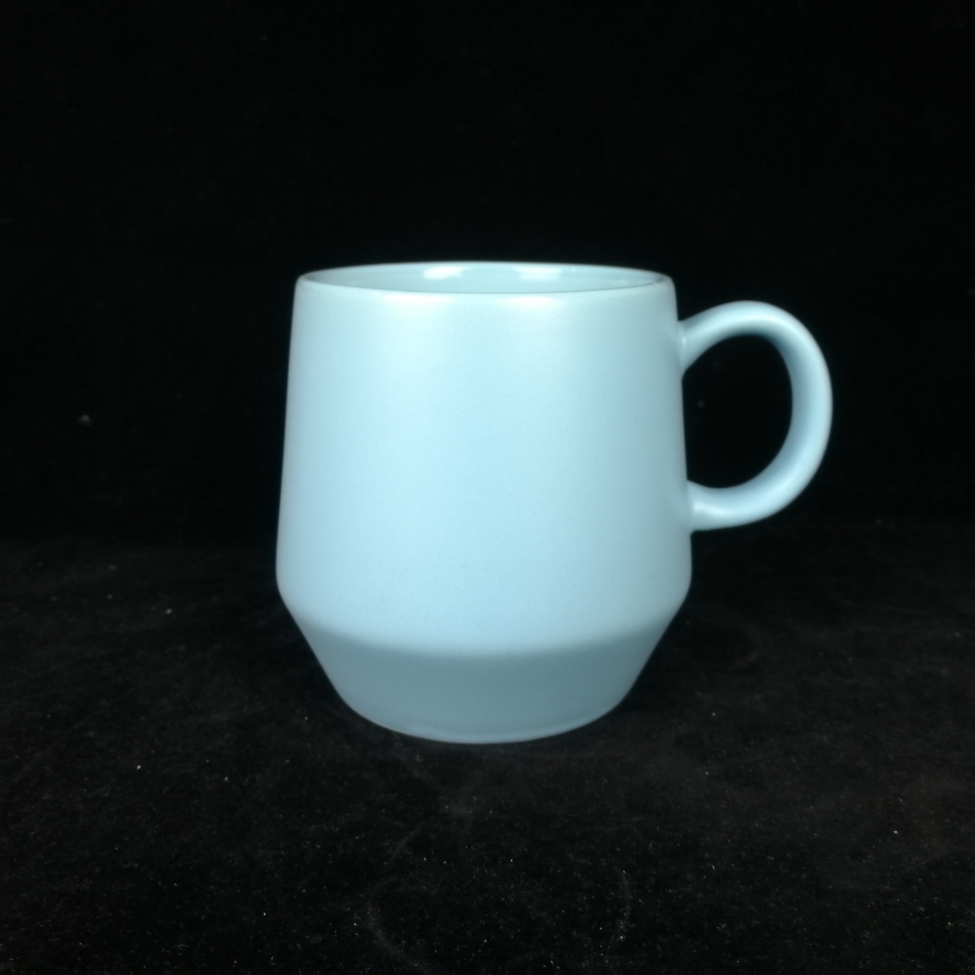 个性创意简约色釉大肚杯高温陶瓷喝水杯定logo制做礼品赠送咖啡杯