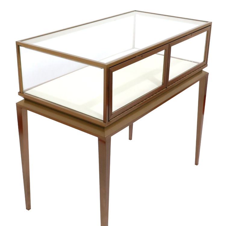 珠宝展柜定制翡翠玉石手表展示柜厂家珠宝店展柜不锈钢玻璃展示柜