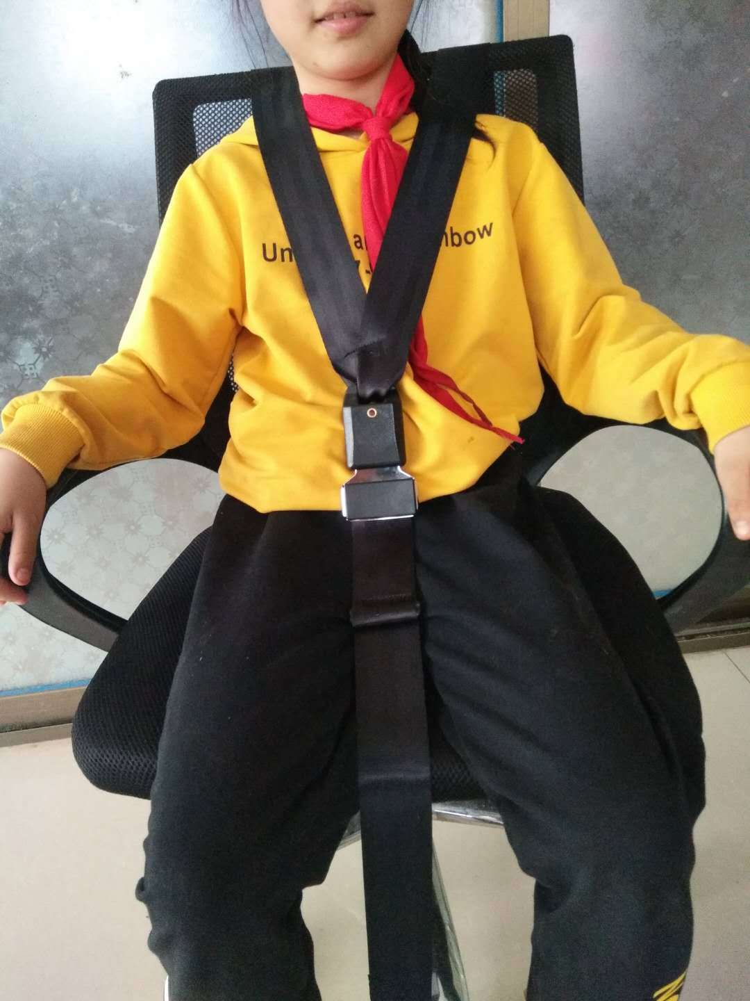 游乐设施防误开三点式安全带自行打不开三点式防误开安全带a