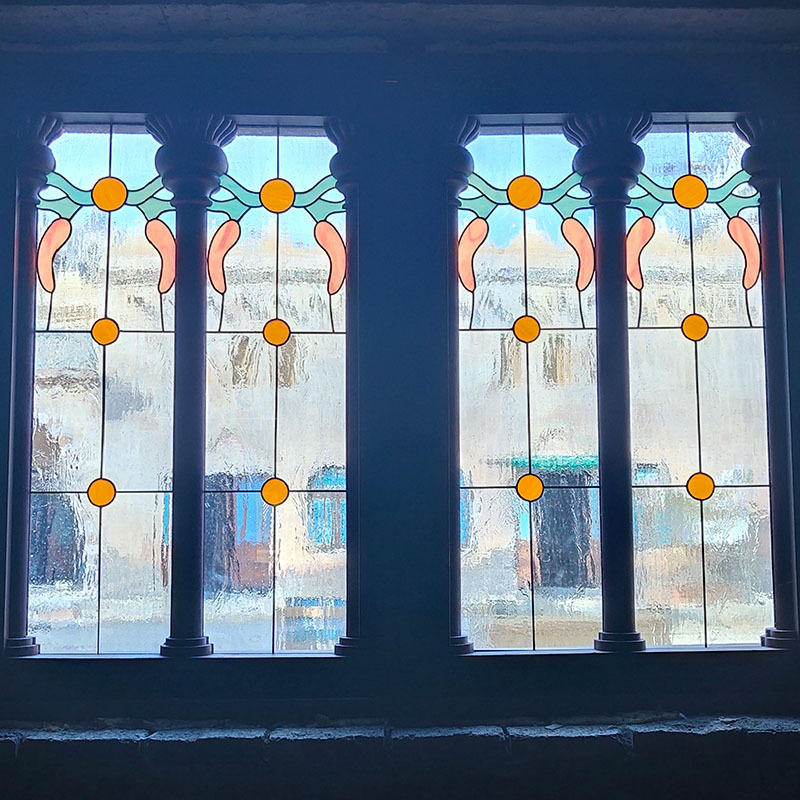 直供教堂花窗艺术玻璃 蒂凡尼 镶嵌欧式工艺彩绘 穹顶玻璃