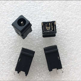 进口 dc电源头插座 立式 圆孔 充电插孔头 电源接口