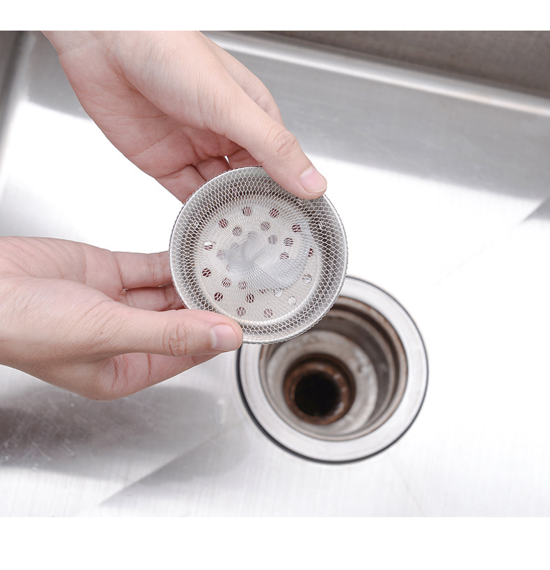 2117厨房水槽过滤网水池漏网 浴室下水道排水口防堵地漏100只装