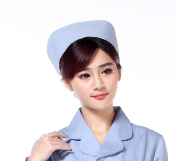 白色护士帽护士长帽加杠双斜杠护士帽粉色护士帽蓝色护士帽燕尾帽