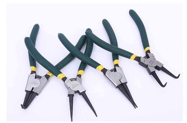 厂家批发斯诺星工业级卡簧钳7寸挡圈钳9寸内直外直内卡外卡卡簧钳