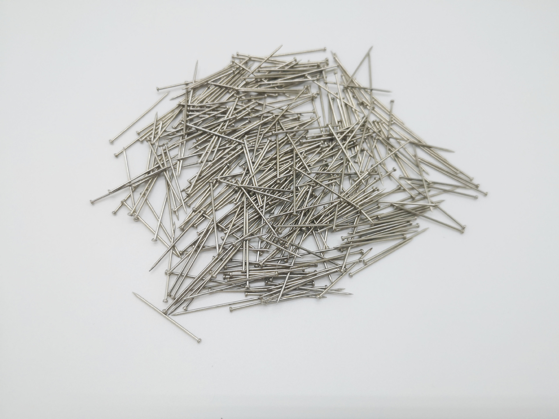 8*26mm镀镍办公大头针 金属办公大头针文具用品大头针