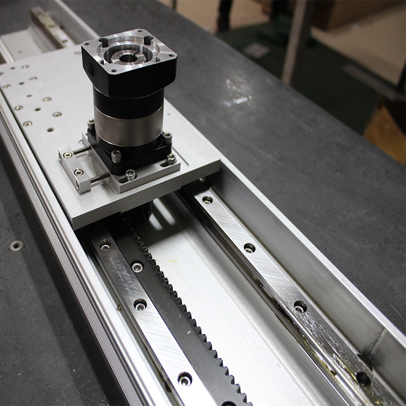 厂家直销135规格齿条轮模组 风琴罩齿轮齿条模组各种行程非标定制