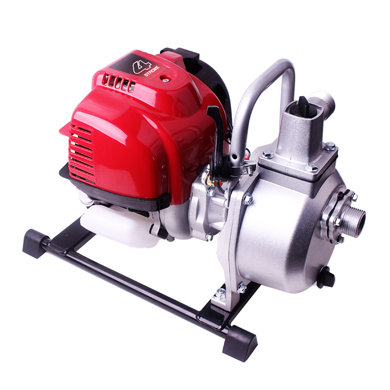 1寸汽油机水泵汽油自吸泵灌溉自吸水泵四冲程汽油机2冲程汽油水泵
