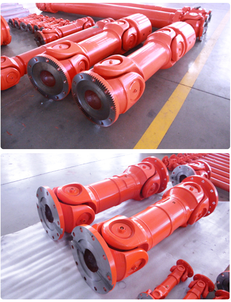 伟诚万向轴生产厂家直供伸缩万向联轴器加工定制swc型十字万向轴