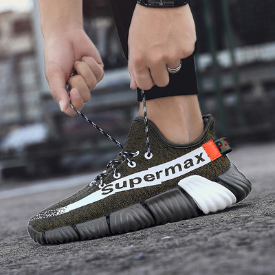 酷赛美2019爆款男跑鞋韩版百搭运动鞋秋季跑步鞋潮牌休闲鞋旅游鞋