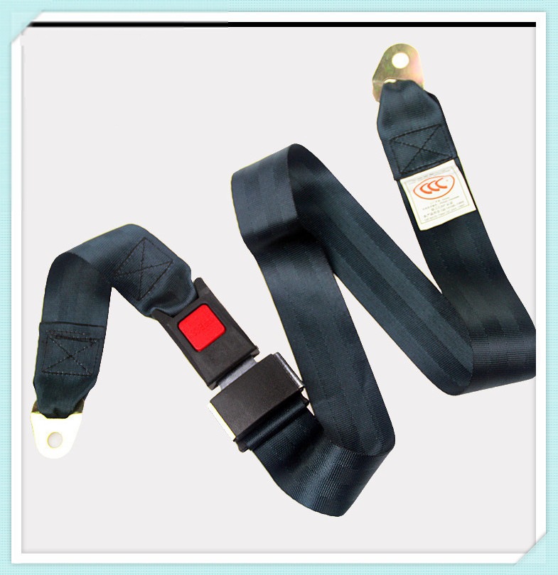 3c认证简款汽车两点式安全带后排中间叉车公交车大客车二点式车用