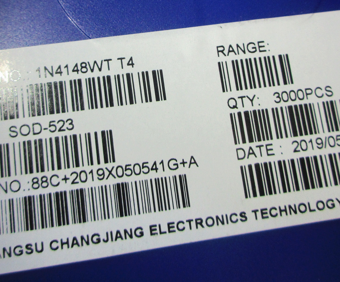 贴片开关二极管1n4148w 1n4148 in4148 t4 sod-123 1206